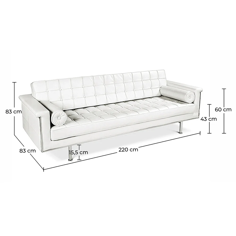 3 Seater Sofa - Fabric Upholstered - Objective image 10