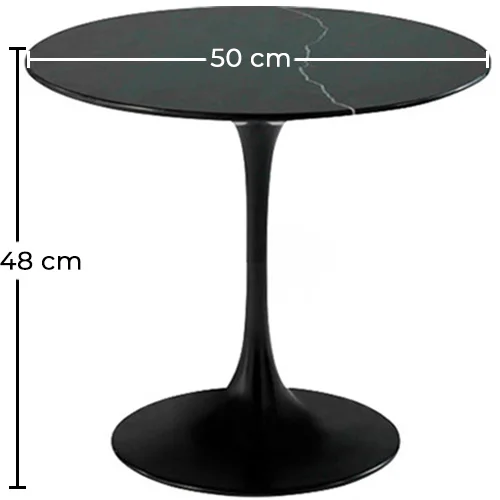Round Side Table - Marble - Tulip image 10