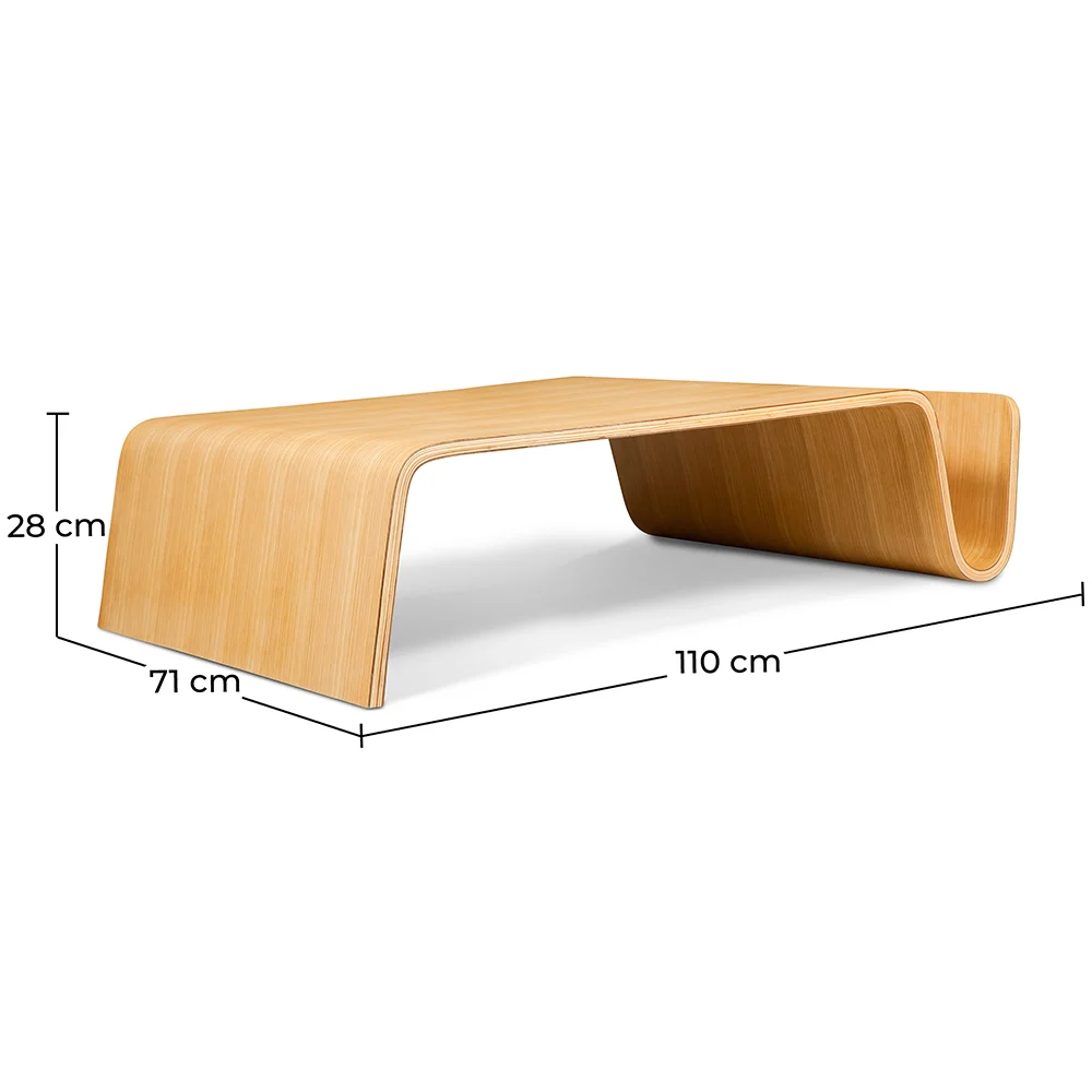 Coffee Table - Wooden Magazine Rack - Audrey image 10