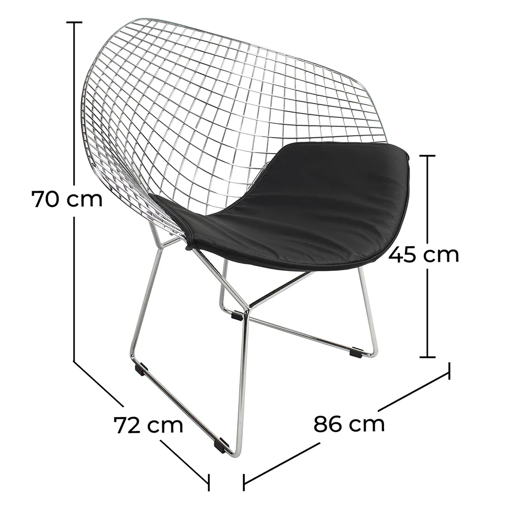 Lounge Chair - Steel Design Chair - Berty image 10