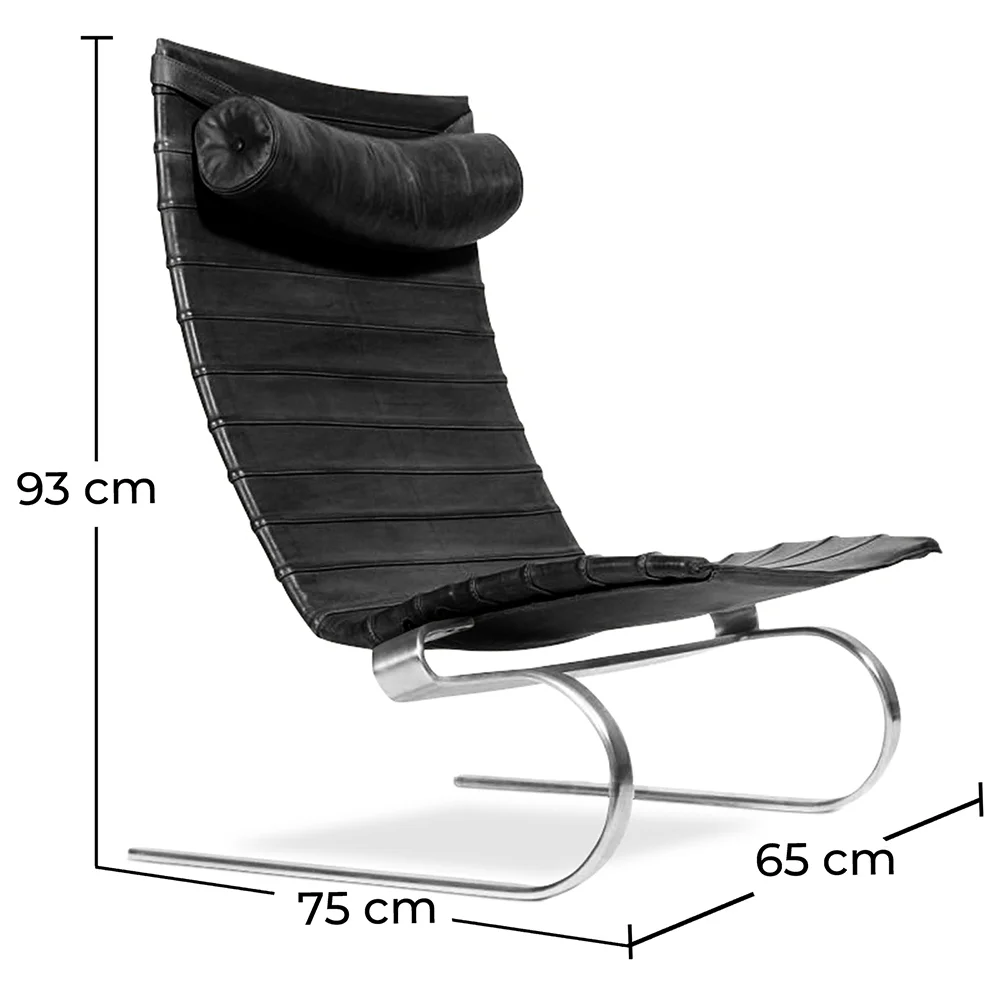 Leather Armchair - Design Lounger - Bloy image 10