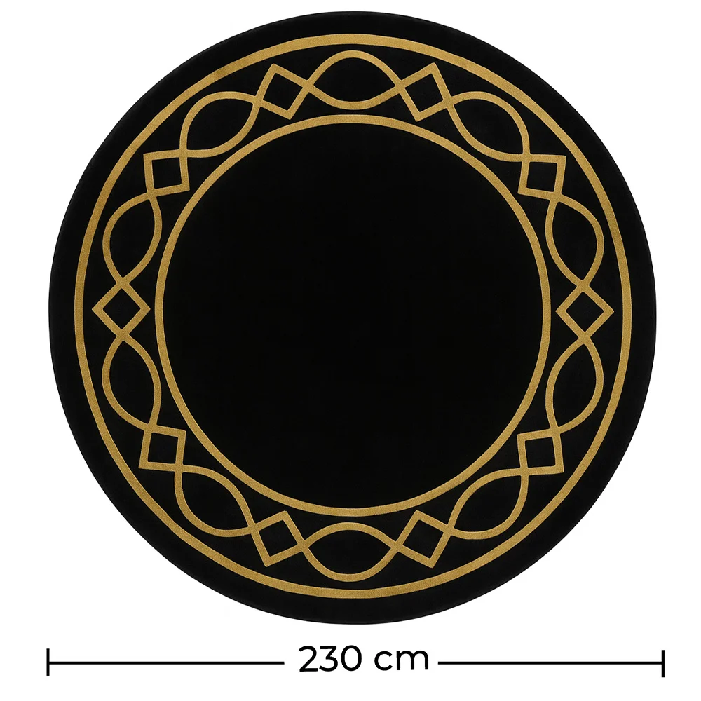 Round Design Wool Rug - 230cm - Etny image 10
