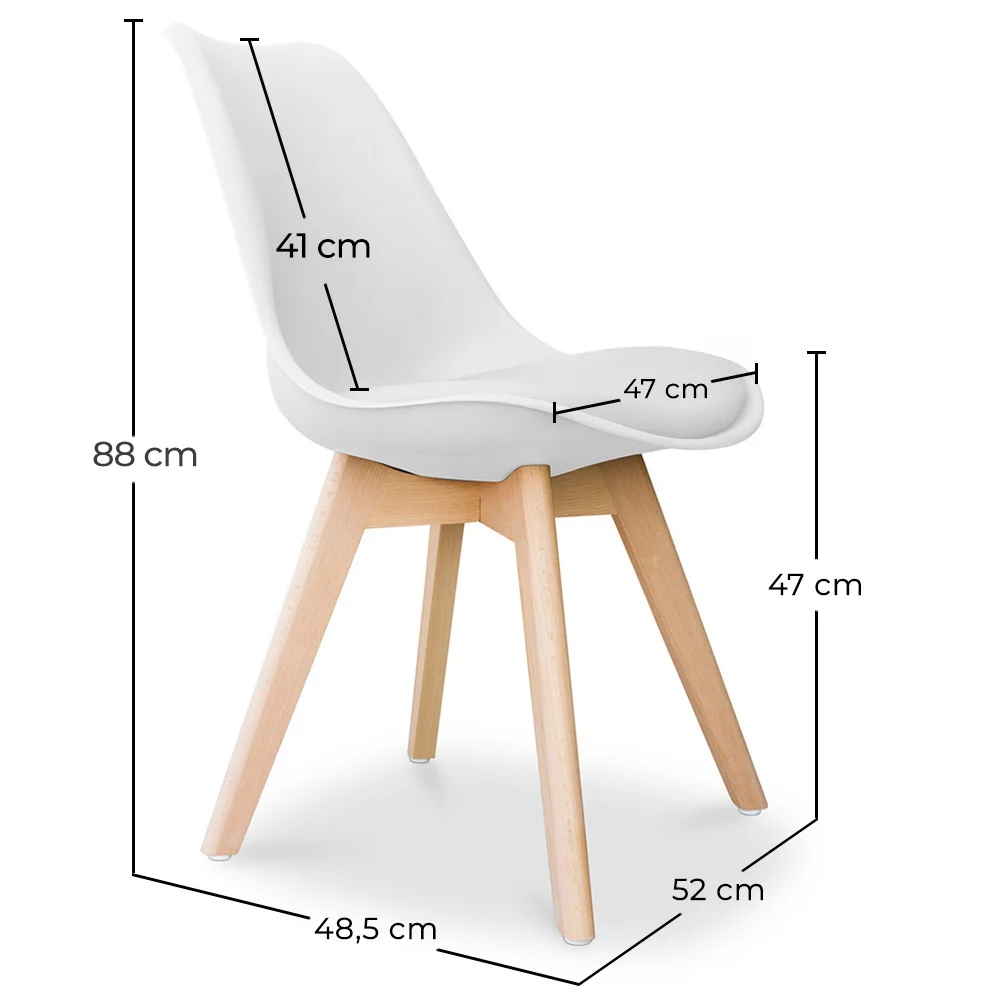 Dining Chair - Scandinavian Style - Denisse image 10