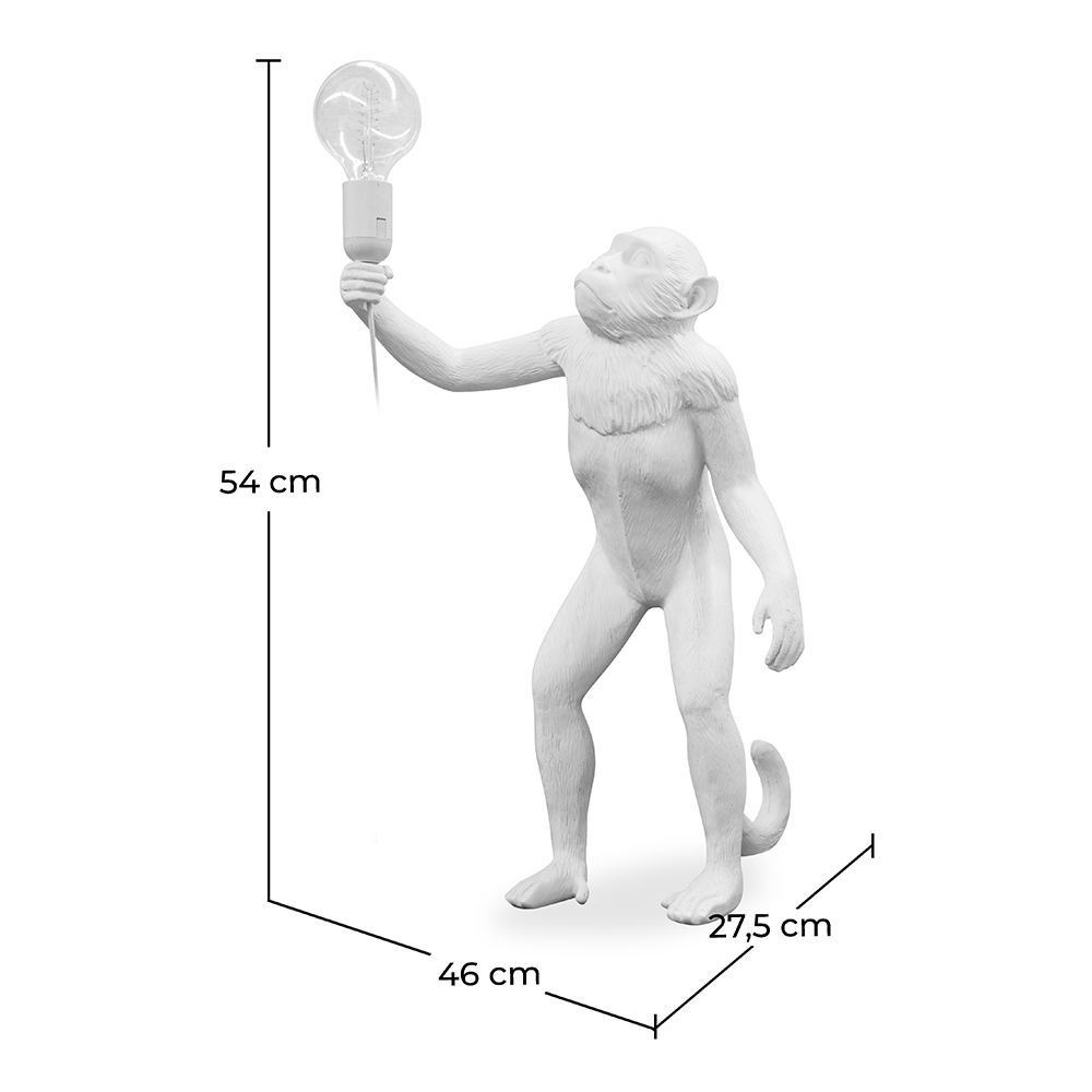 Table Lamp - Monkey Living Room Lamp - Resina image 10