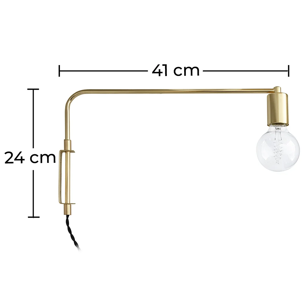 Wall Lamp - Golden Tube - Siena image 10