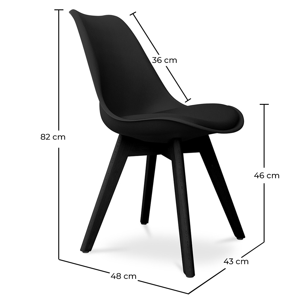 Dining Chair - Scandinavian Style - Denisse image 10