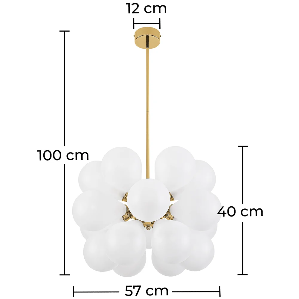 Crystal Ball Ceiling Lamp - Pendant Lamp - Jacobella image 10