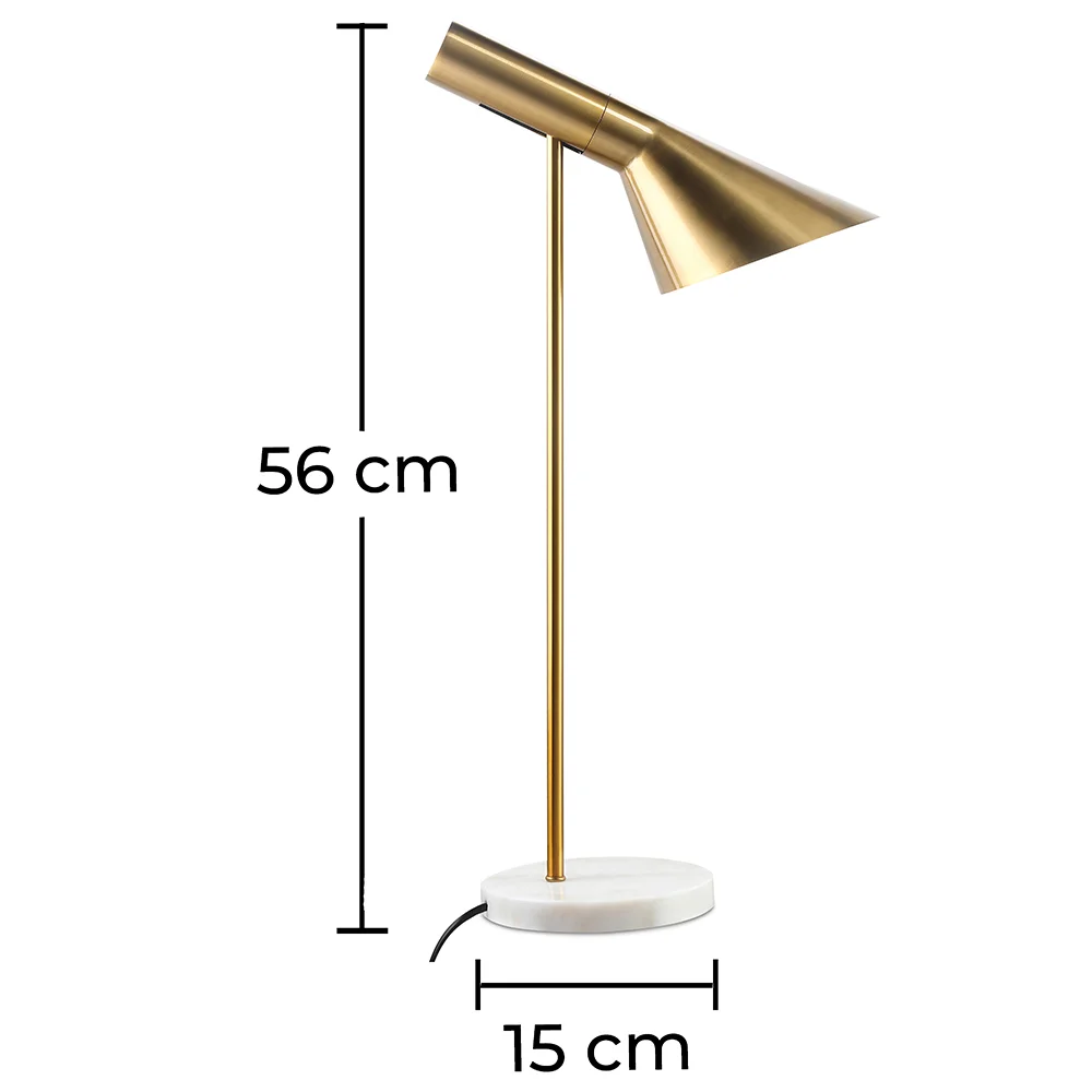 Flexo Lamp - Desk Lamp - Marble and Metal - Celio image 10