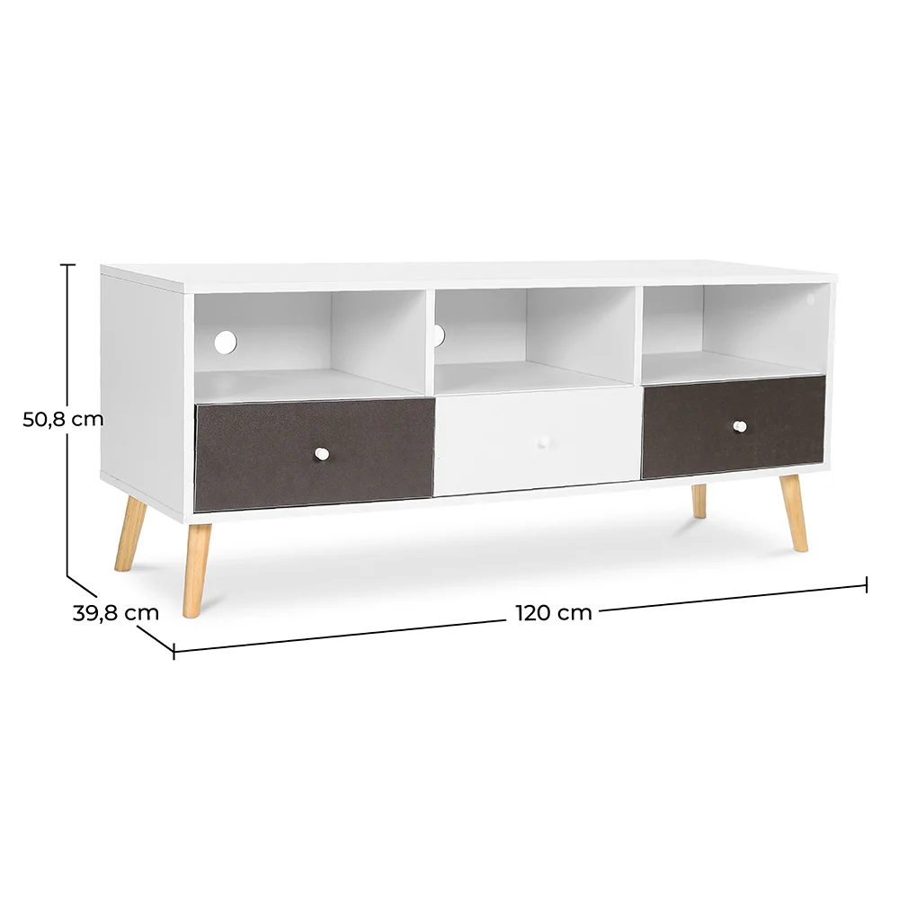 Wooden TV Stand - Scandinavian Design - Egil image 10