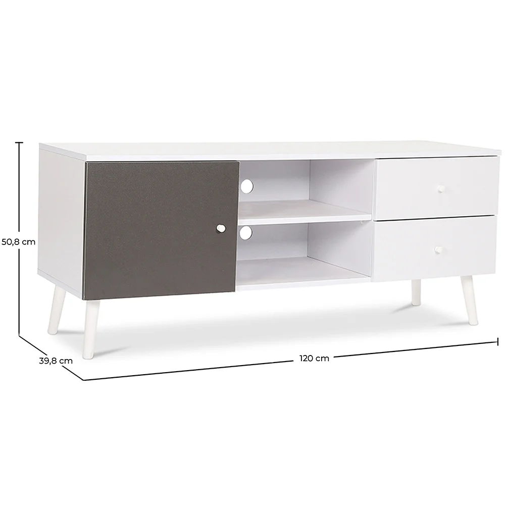 Wooden TV Stand - Scandinavian Design - Norman image 10