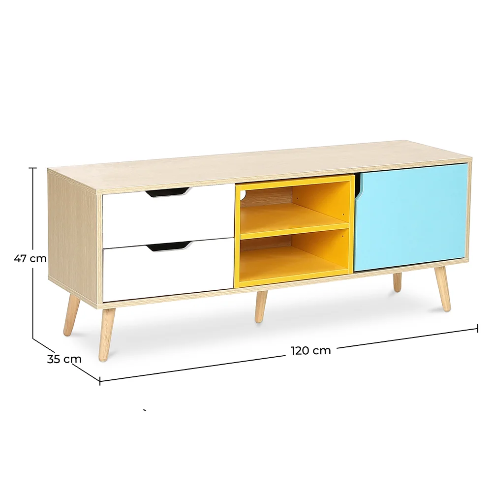 Wooden TV Stand - Scandinavian Design - Axe image 10