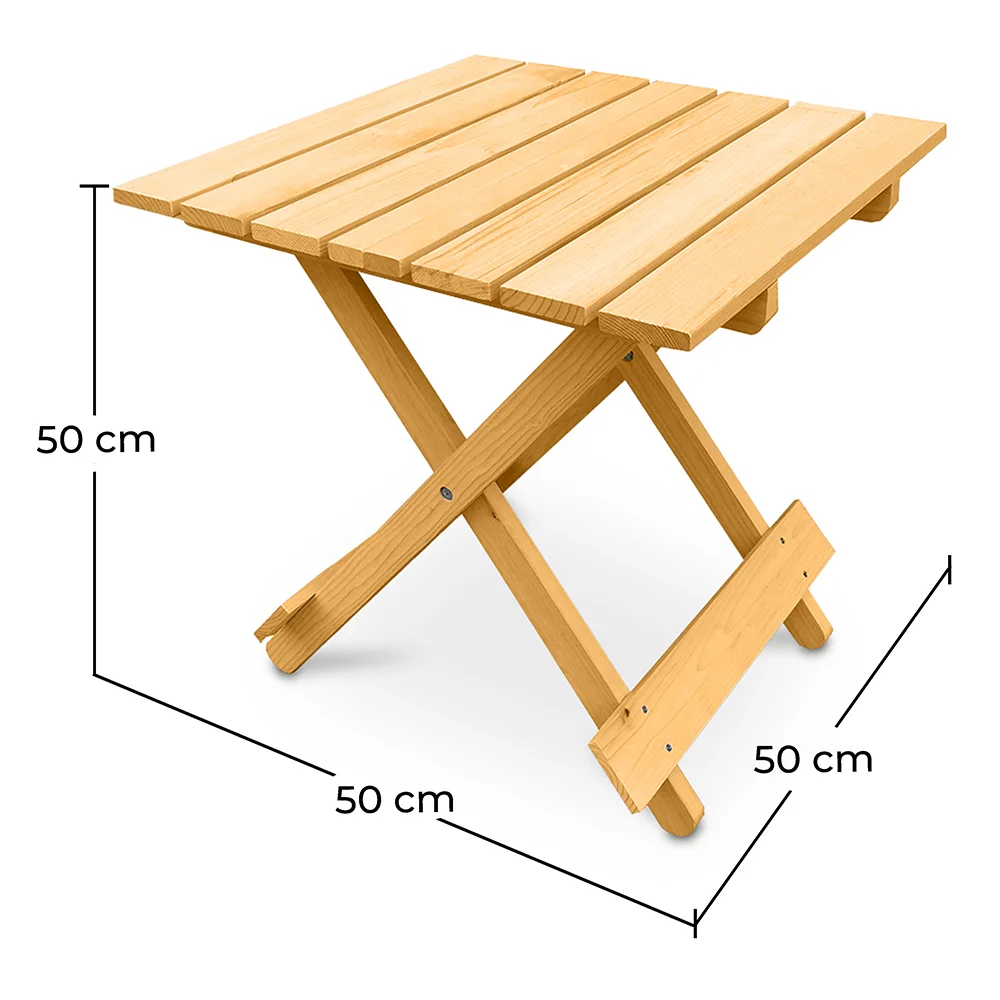 Garden Table - Adirondack Wood Side Table - Alana image 10