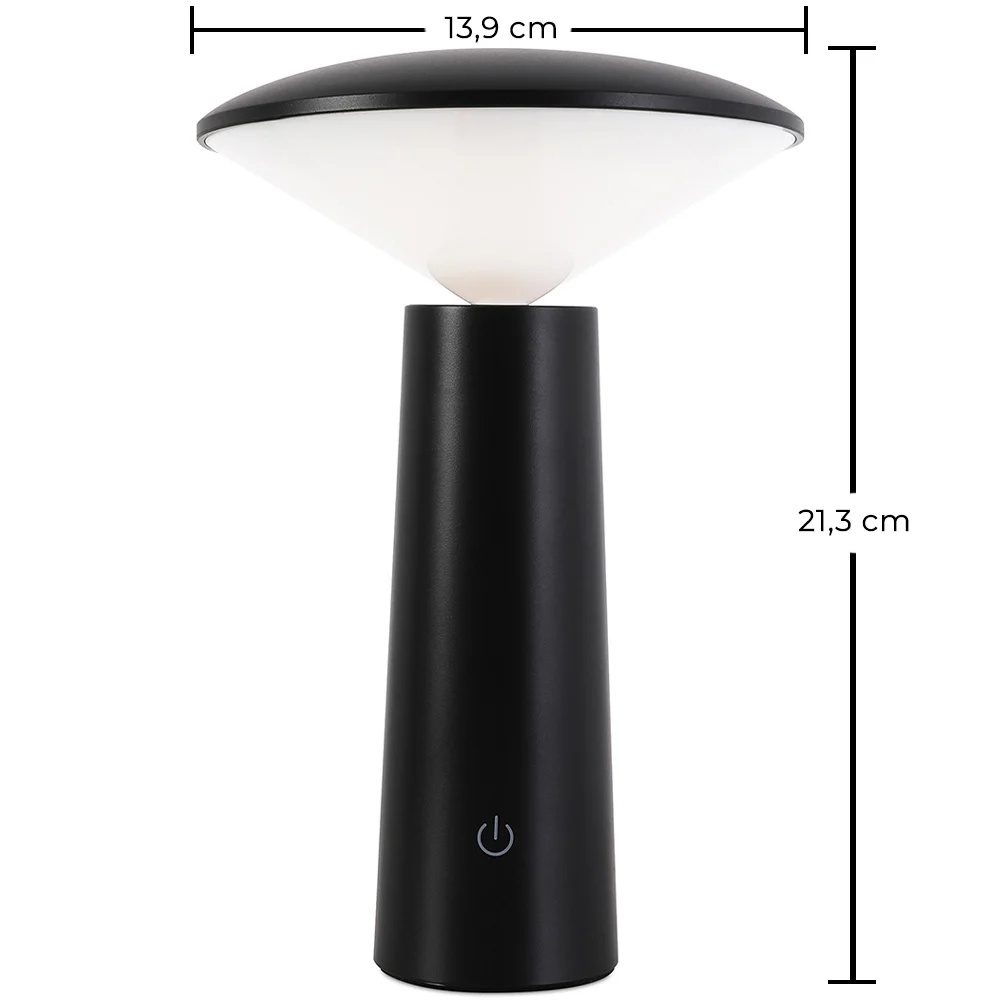 Table Lamp Rechargeable LED – Dimmable Light – Ener image 10