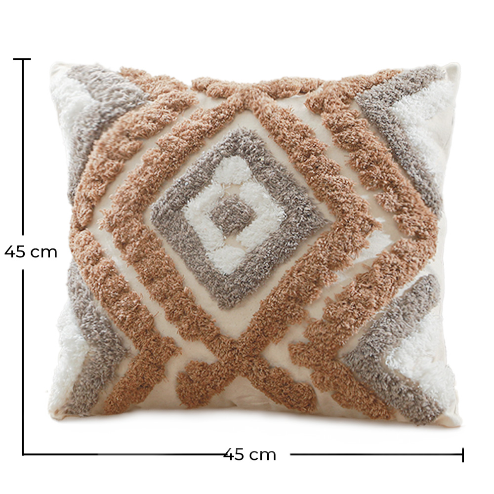 Boho Bali Style Cushion - Cover and Filling Included - Hanaki image 10