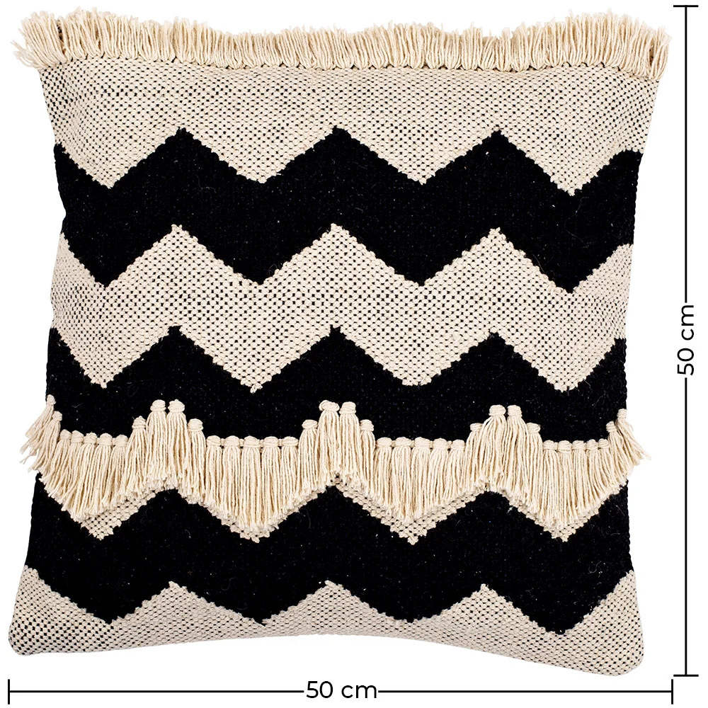 Boho Bali Style Cushion - Cover and Filling Included - Glinda image 10