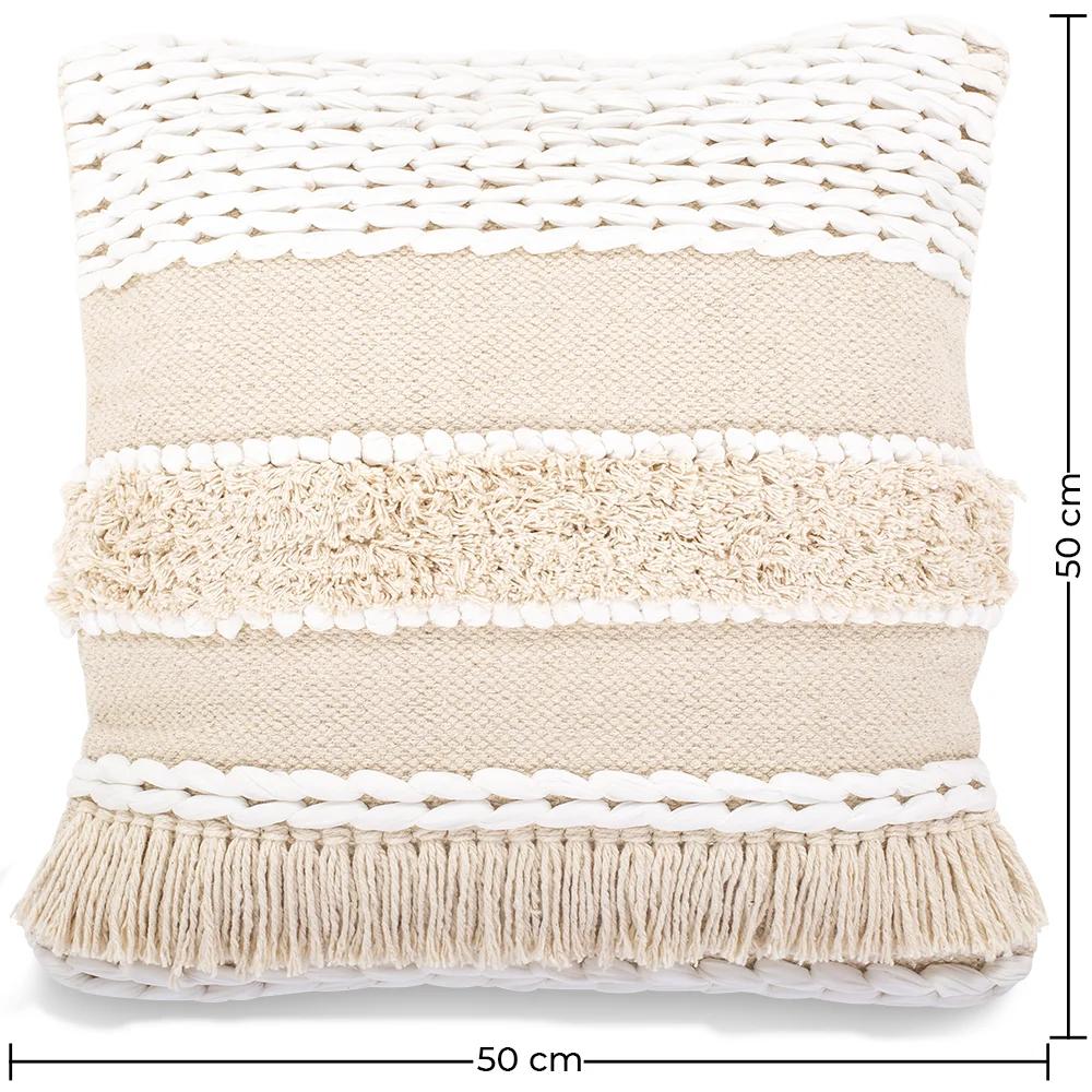 Boho Bali Style Cushion - Cover and Filling Included - Hecate image 10