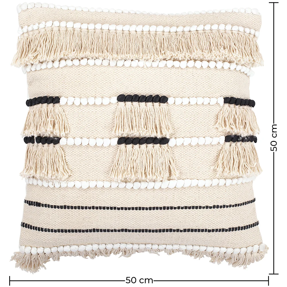 Boho Bali Style Cushion - Cover and Filling Included - Juno image 10