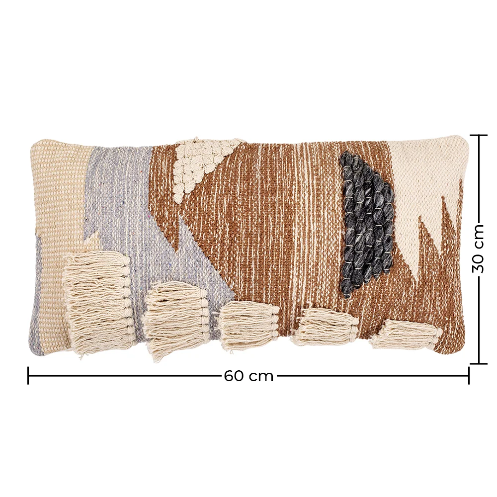 Boho Bali Style Cushion - Cover and Filling Included - Zerwa image 10