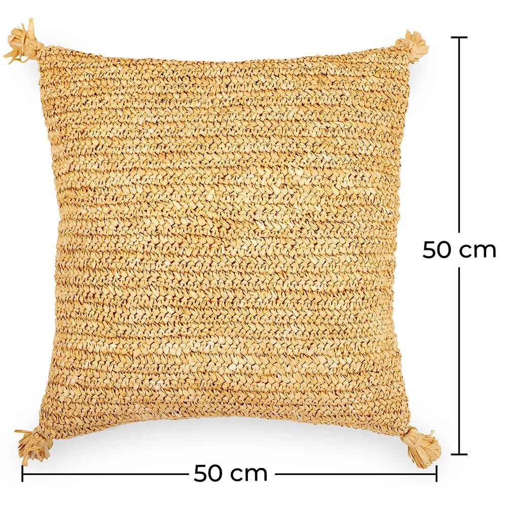 Boho Bali Style Cushion - Cover and Filling Included - Carmel image 10