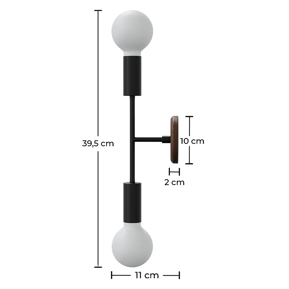 Wall Lamp - Scandinavian Style - Two Globes - Gudmun image 10