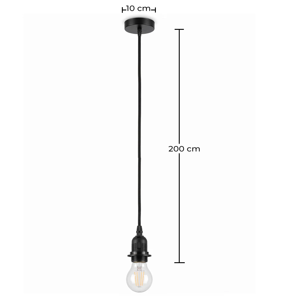 Pendant Lamp Cable - 2 Meters - Sil image 10
