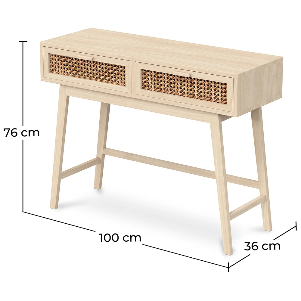 Desk - Console Hallway - Boho Bali Wood - Yanpai image 10