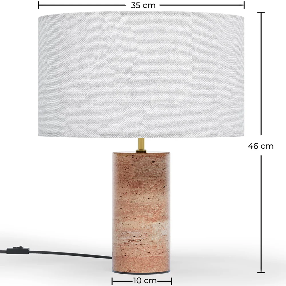 Table Lamp with Marble Base - Sidney image 10