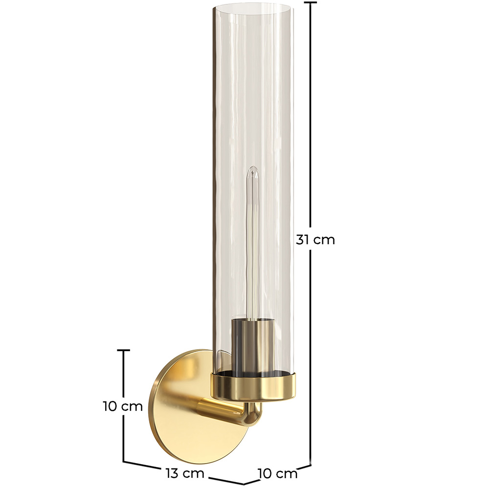 Wall Sconce Candlestick Lamp - Gold - Corba image 10