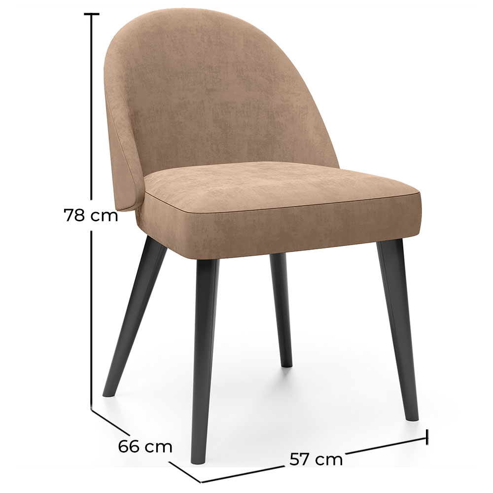 Dining Chair - Upholstered in Velvet - Grata image 10