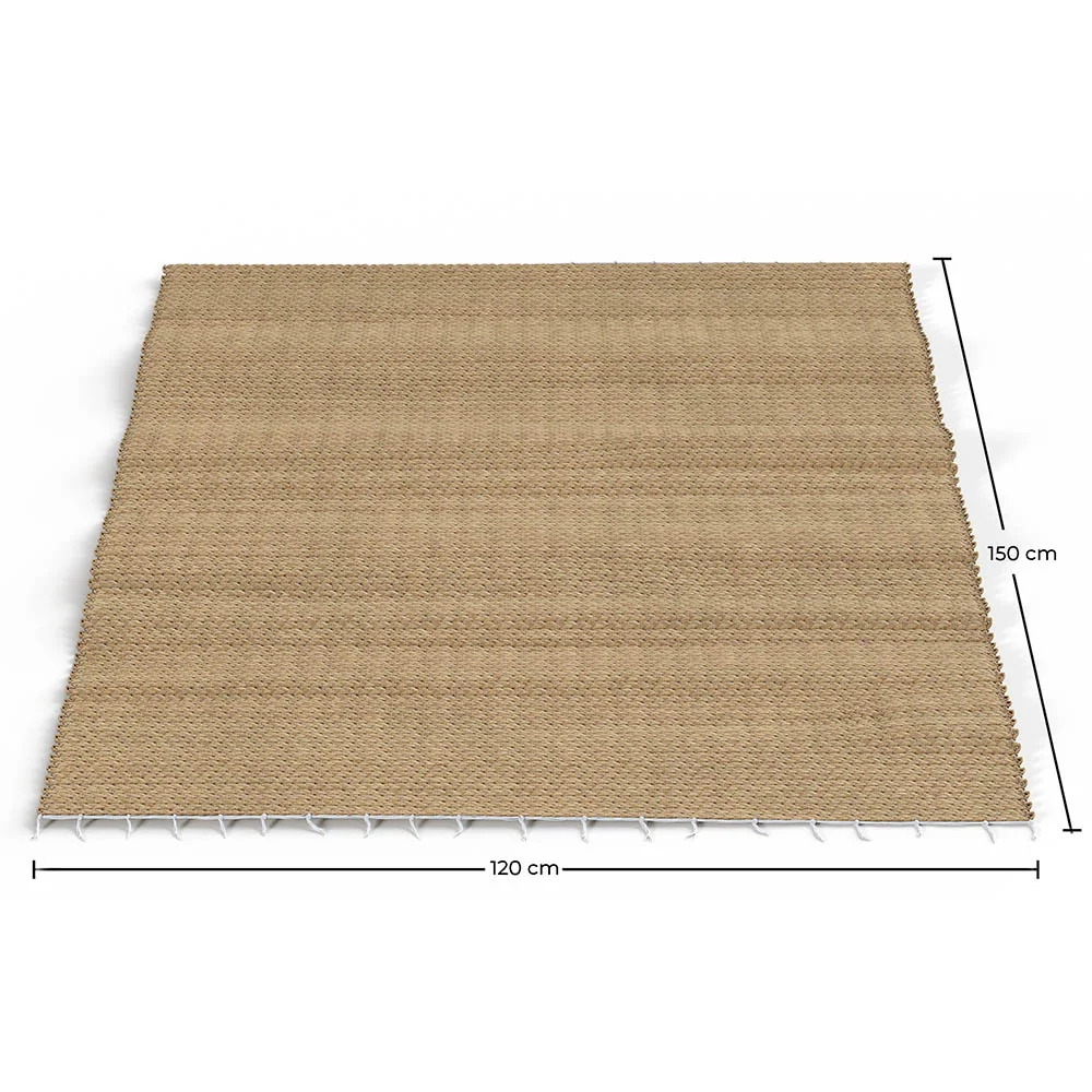 Rectangular Jute Rug - Boho Bali - 120x150 CM - Jaya image 10