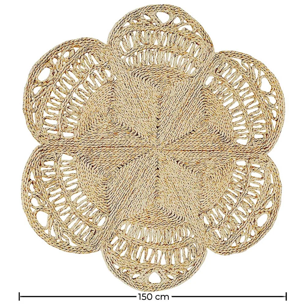 Round Jute Rug - Boho Bali - 150 CM - Niluh image 10