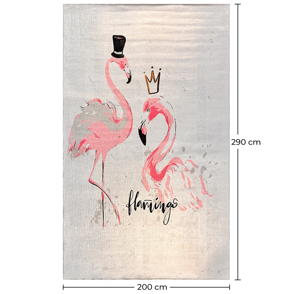 Kids Carpet - (290x200 cm) - Flamingo  image 10