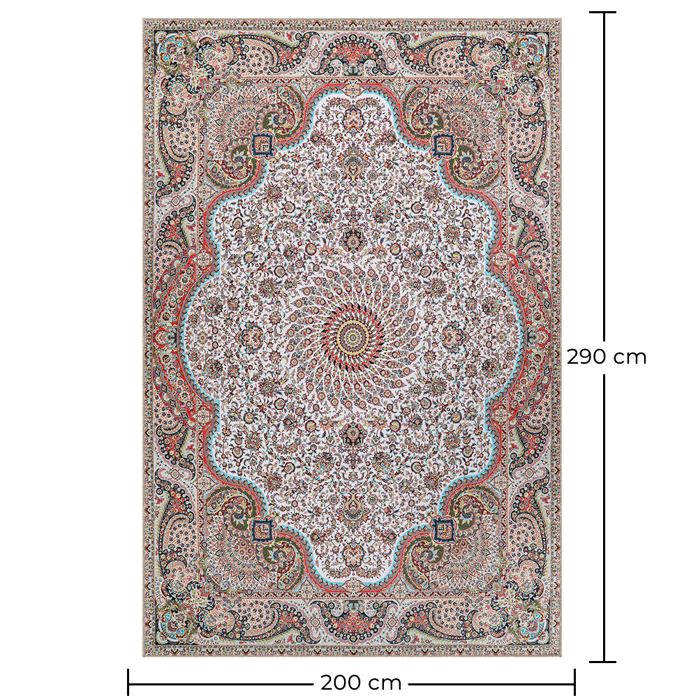 Vintage Oriental Carpet - (290x200 cm) - Miran image 10