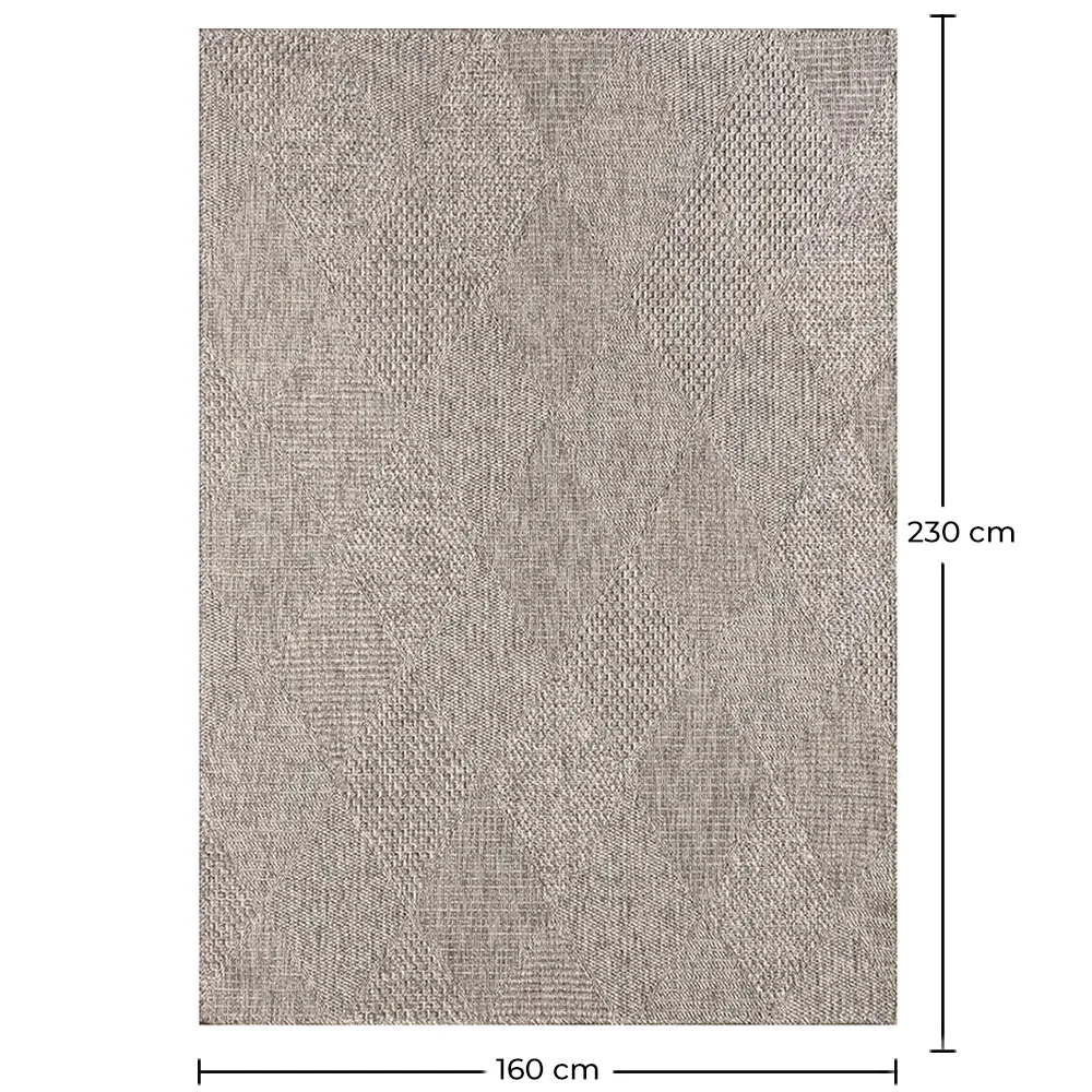 Large Contemporary and Modern Design Rug - Beige (160x230 cm) - Ina image 10