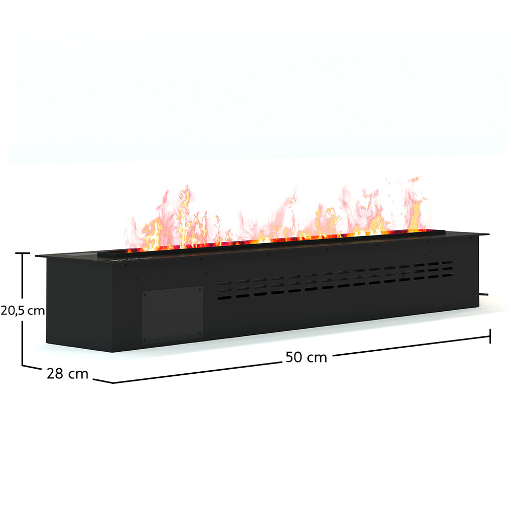 Decorative Electric Fireplace with Water Vapor Flame - 50CM image 10