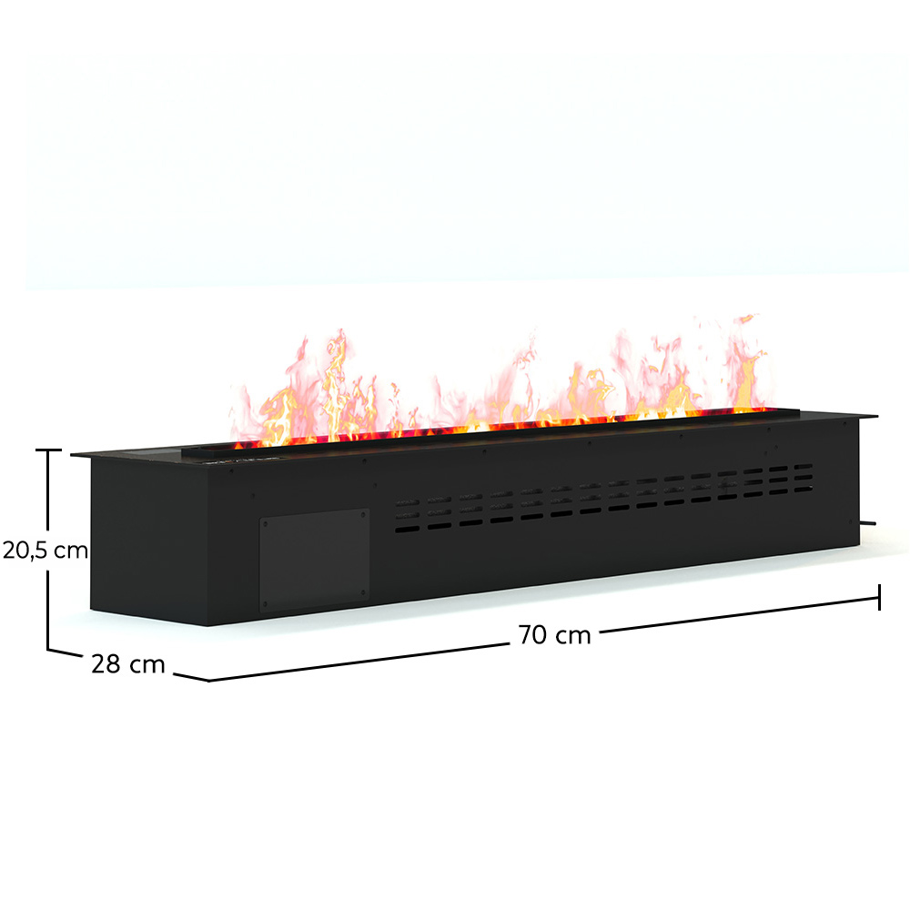 Decorative Electric Fireplace with Water Vapor Flame - 70CM image 10