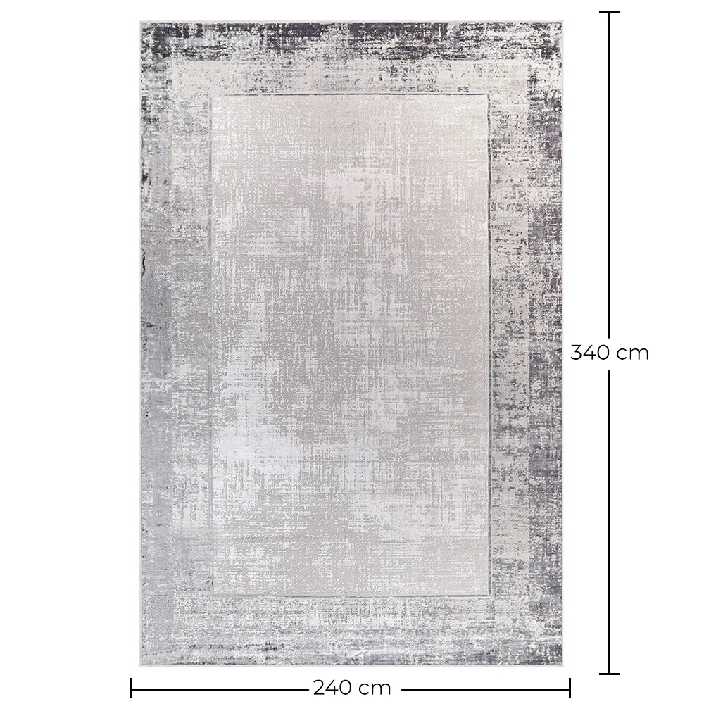 Rug Large Contemporary Modern Design - Beige (240x 340 cm) - Marisol image 10