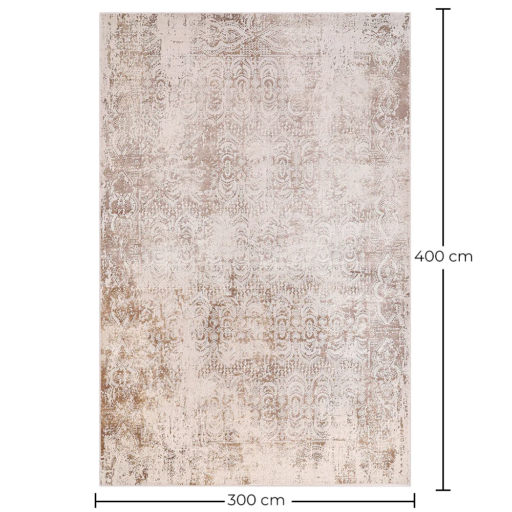 Vintage Oriental Carpet - (300x400 cm) - Alizarin image 10