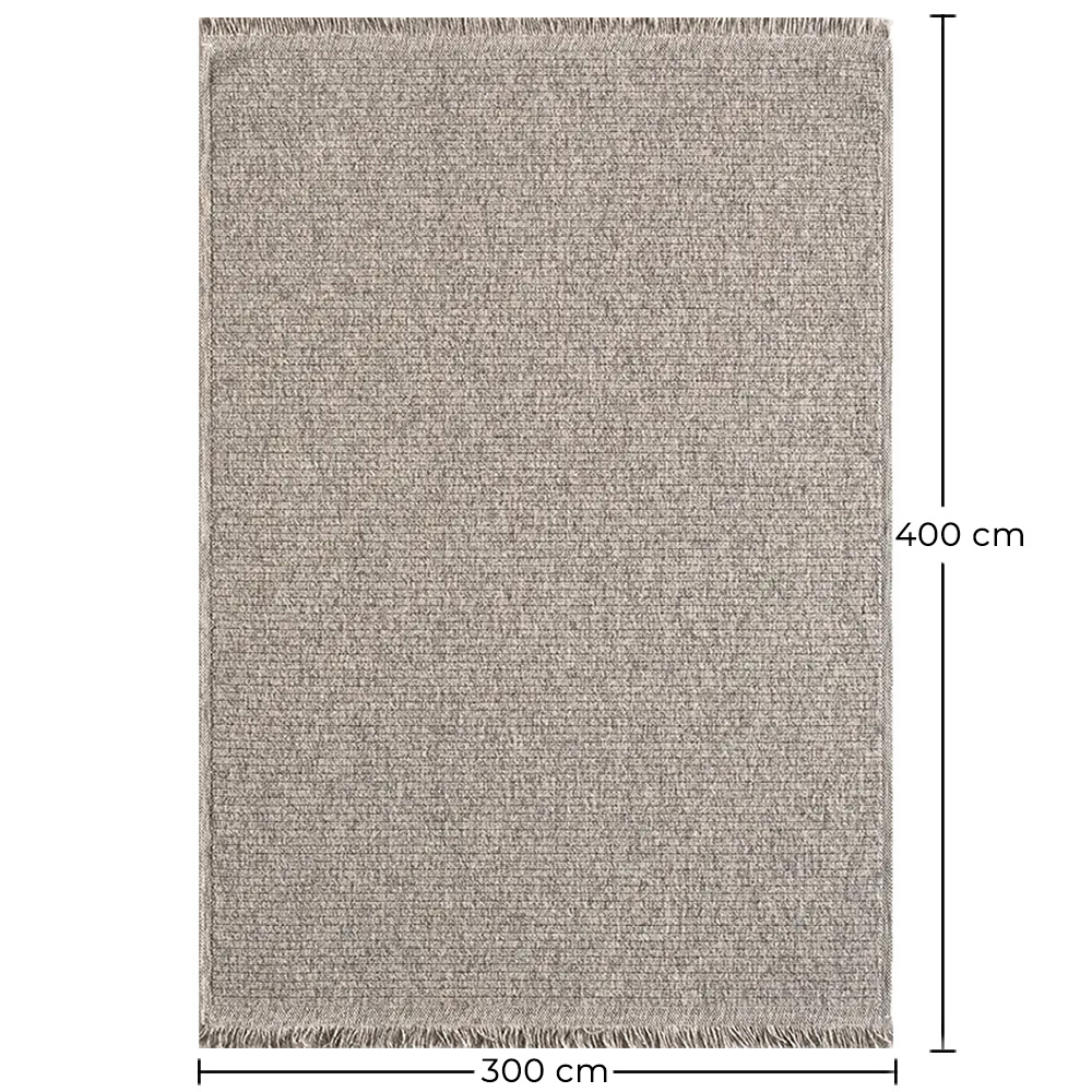 Large Contemporary and Modern Design Rug - Beige (300x400 cm) - Harbor image 10