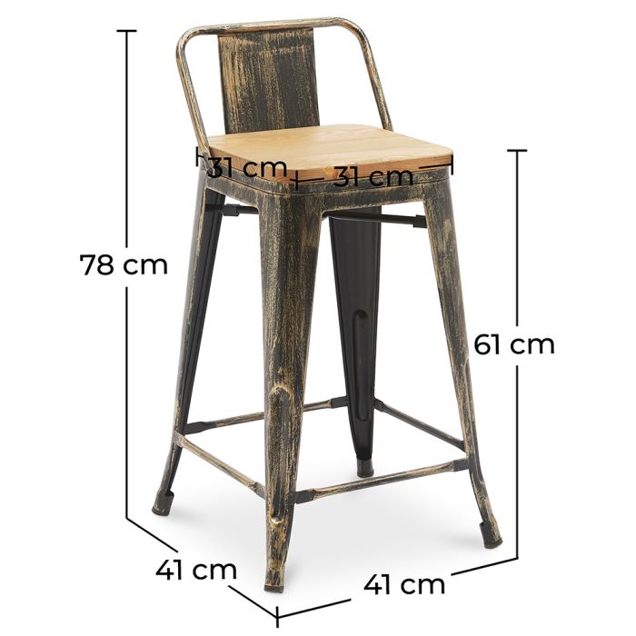 Bronze sales bar stools