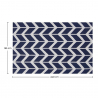 Buy Arrow Design Wool Rug - Arow Dark blue 58456 - prices