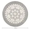 Round Design Rug - Wool - Romanty image 7