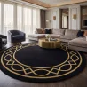 Round Design Wool Rug - 230cm - Etny image 7