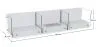  Ethanol Floor Fireplace - White - Quin image 7