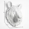 Wall Decoration - White Bear Head - Uka image 7