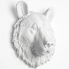 Wall Decoration - White Bear Head - Uka image 7