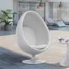 Egg Design Armchair - Upholstered in Fabric - Eny image 7