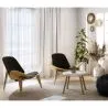 Design Armchair - Scandinavian Armchair - Upholstered in Leather - Lucy image 7