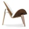 Design Armchair - Scandinavian Armchair - Upholstered in Leather - Lucy image 7