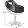 Armchair with Armrests - Aviator Style - Leather - Tulip image 7